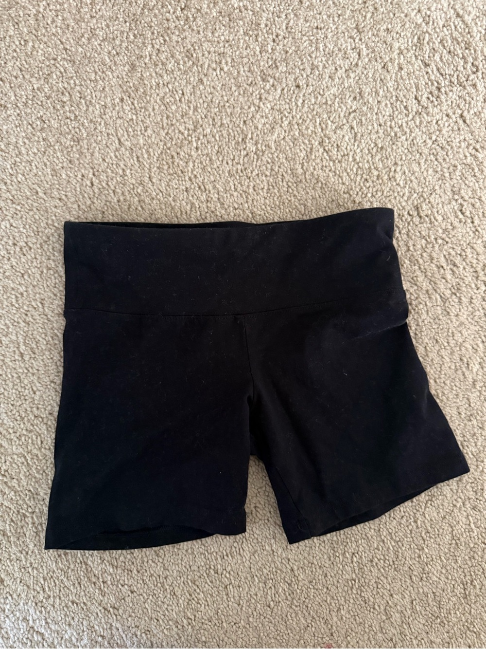 Aritzia TNA Black Bike Shorts